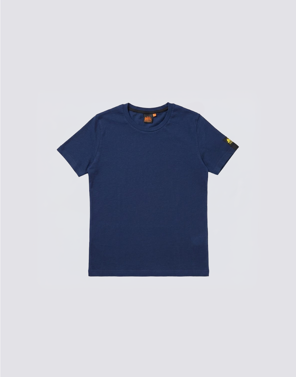 Sundek Boys Mini Crew Logo Back Print T-Shirt - Navy