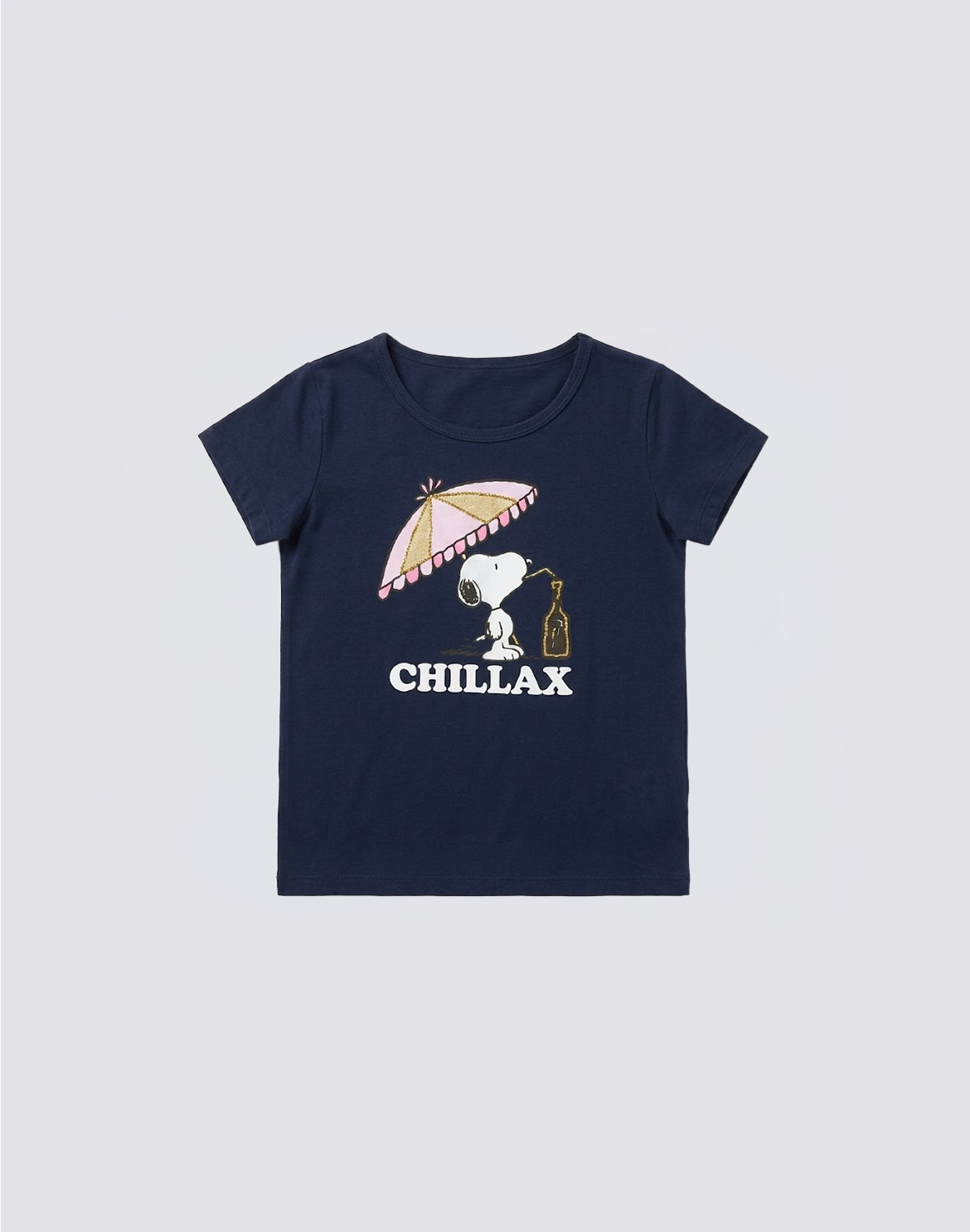 Sundek Girls Snoopy T-Shirt - Navy