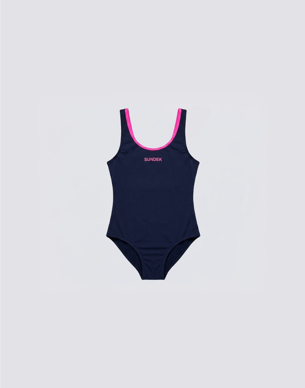 Sundek Girls Mini Maki Swimsuit - Navy