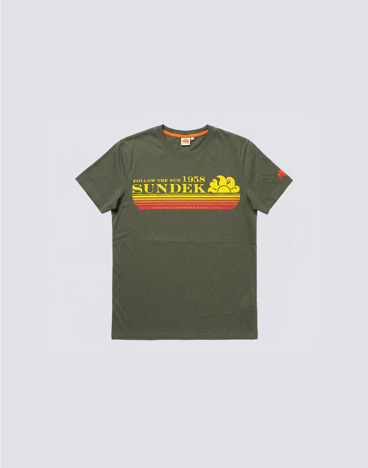 Sundek Men Peter T-Shirt - Dark AR Green