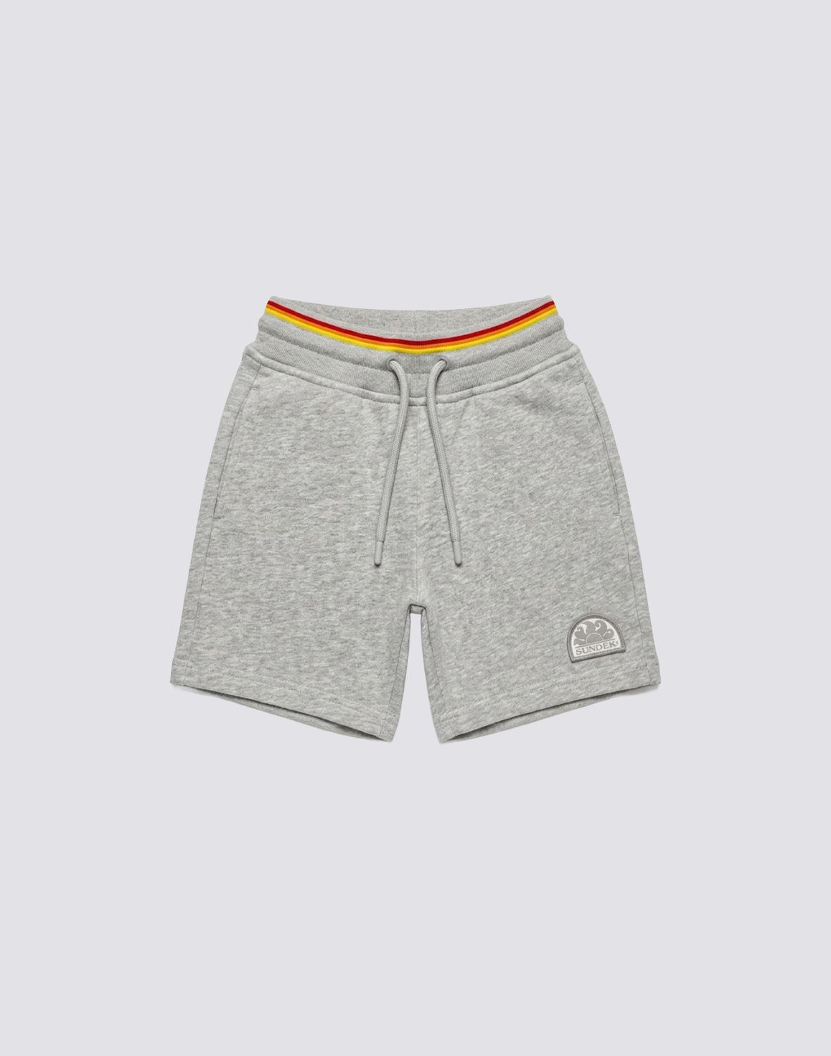Sundek Boys Mini Heritage Rainbow Walkshort - Grey Melange