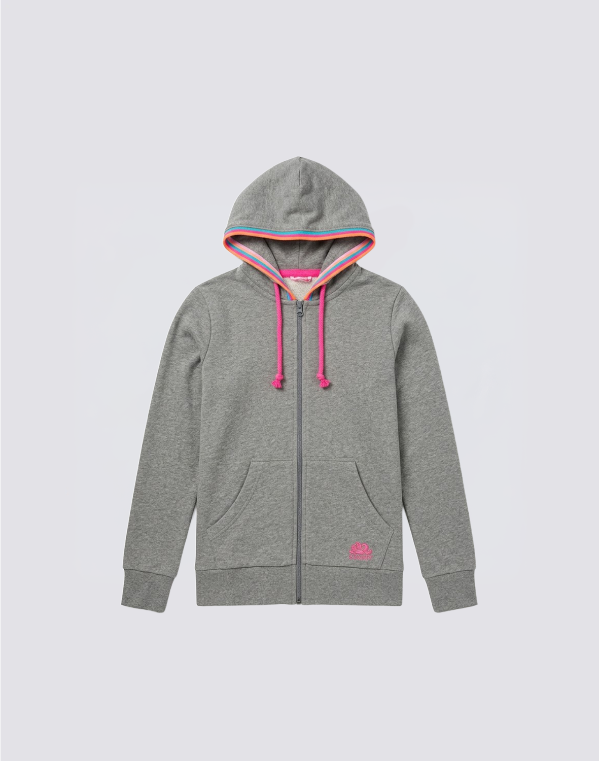 Sunek Women Tiziana Fleece Jacket - Dark Grey Melange