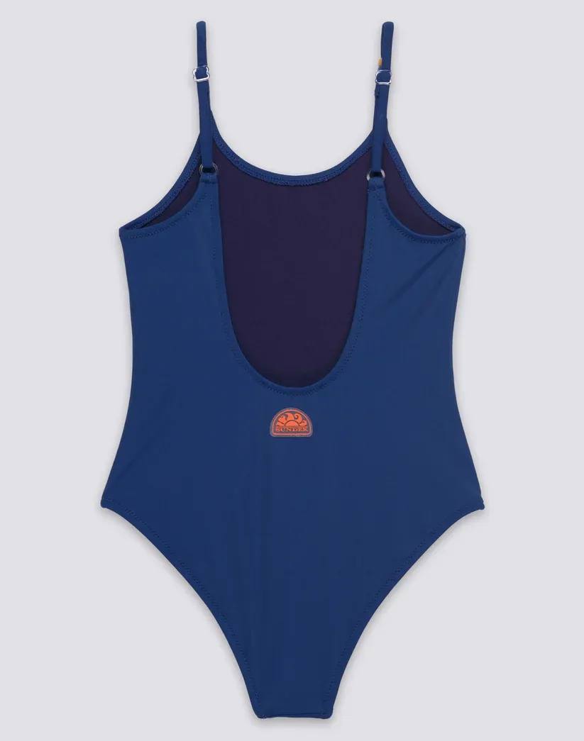 SUNDEK GIRLS' ONE-PIECE SWIMSUIT WITH BEADS - COSMO