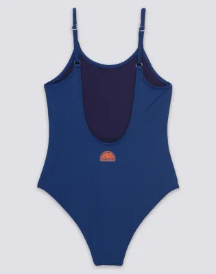 SUNDEK GIRLS' ONE-PIECE SWIMSUIT WITH BEADS - COSMO