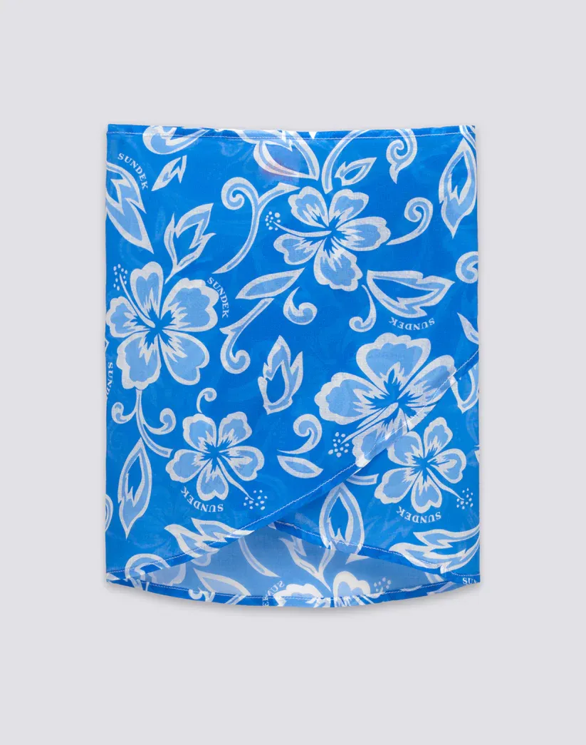 SUNDEK GIRLS SK23 PRINT SHORT SARONG FOR GIRLS