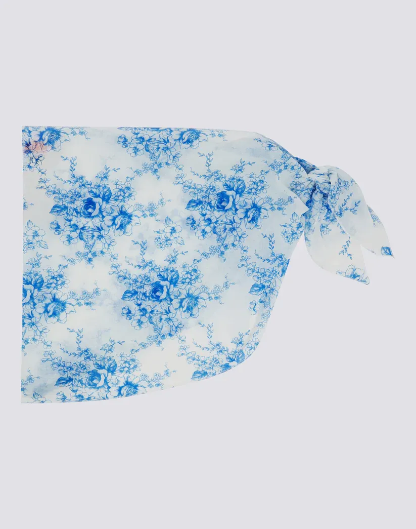 SUNDEK GIRLS ROSE DE JOIE PRINT SHORT SARONG