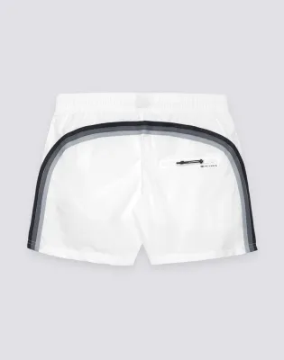 SUNDEK MEN MEMORY STRETCH WAIST SWIM TRUNKS