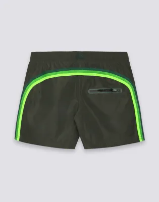 SUNDEK MEN MEMORY STRETCH WAIST SWIM TRUNKS