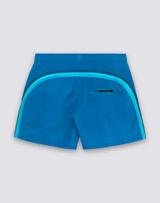 SUNDEK MEN MEMORY SHORT SWIMSHORTS WITH ELASTICATED WAIST