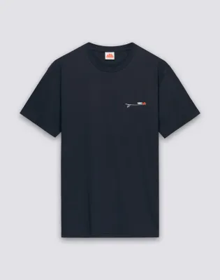 SUNDEK MEN'S CREW NECK T-SHIRT WITH OLD SCHOOL SURF PRINT