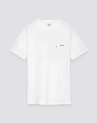 SUNDEK MEN'S CREW NECK T-SHIRT WITH OLD SCHOOL SURF PRINT