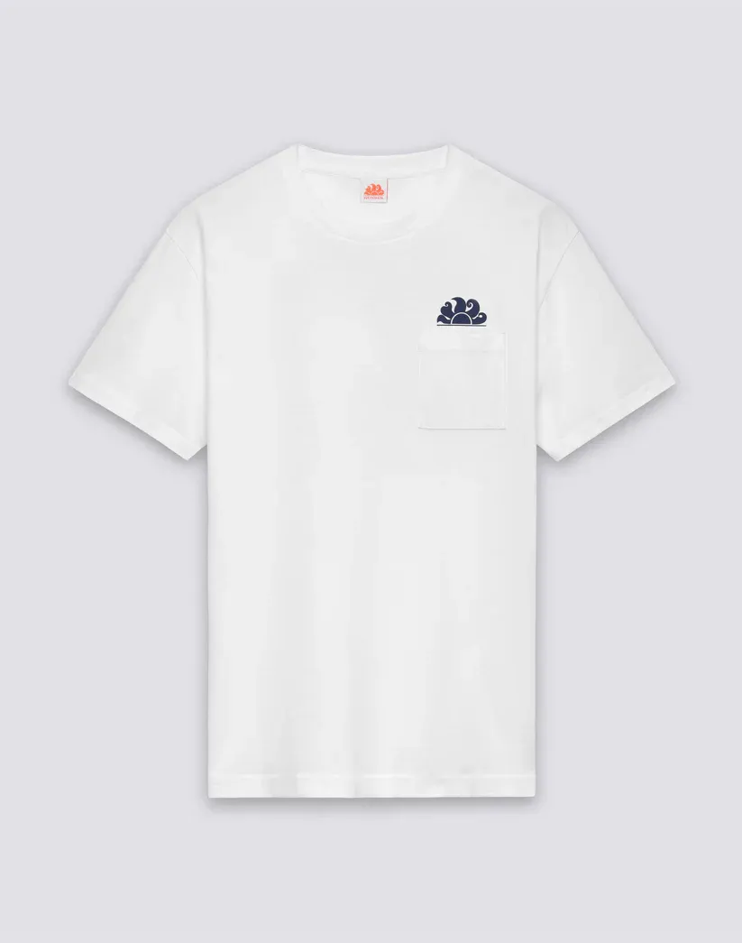 SUNDEK MEN'S T-SHIRT WITH POCKET