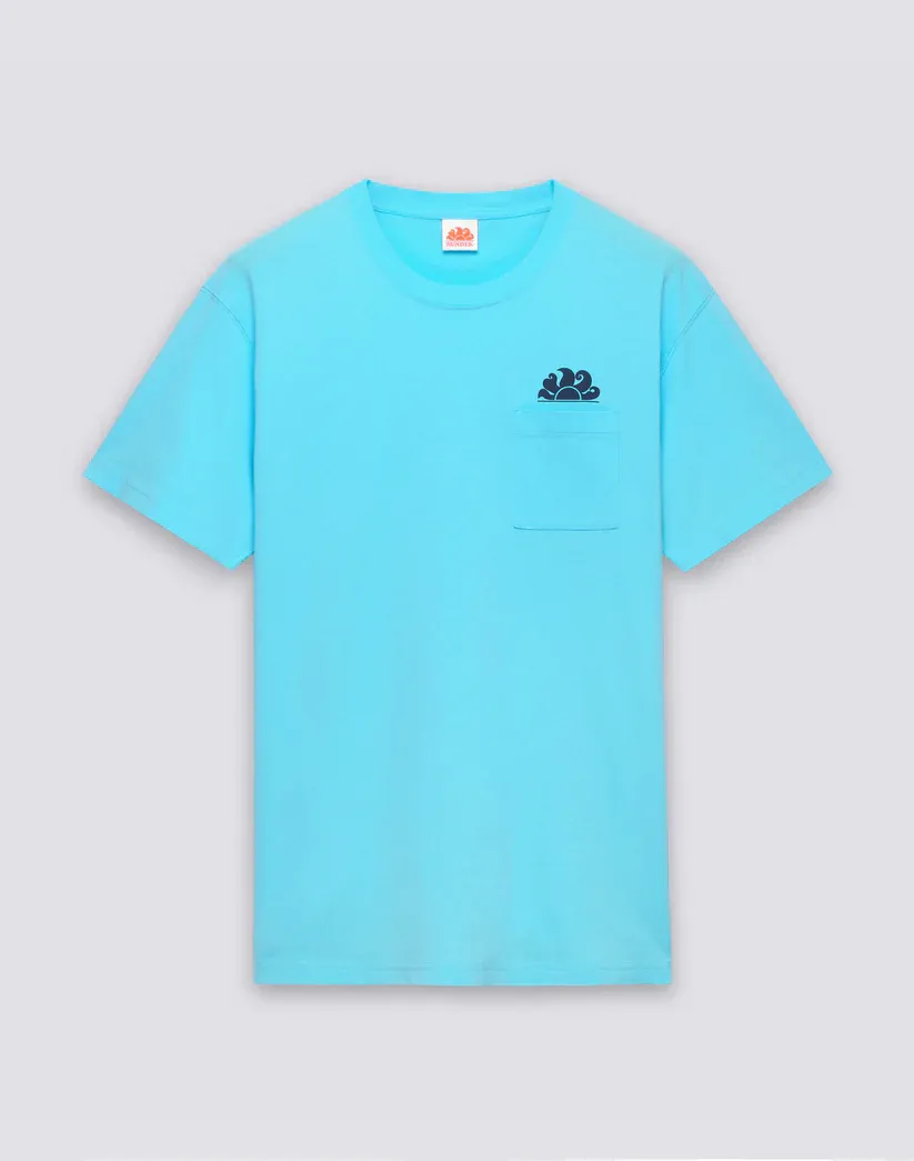SUNDEK MEN'S T-SHIRT WITH POCKET