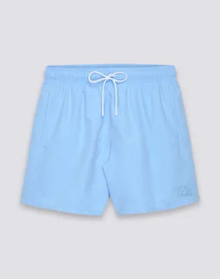 SUNDEK MEN'S SHORT SWIMSHORTS WITH ELASTIC WAIST AND PEACHY FABRIC