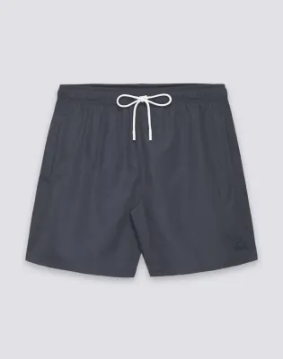 SUNDEK MEN'S SHORT SWIMSHORTS WITH ELASTIC WAIST AND PEACHY FABRIC