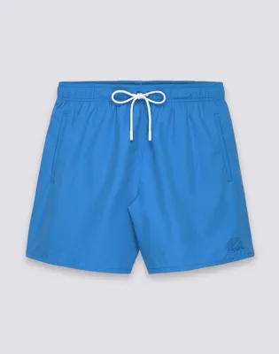 SUNDEK MEN'S SHORT SWIMSHORTS WITH ELASTIC WAIST AND PEACHY FABRIC