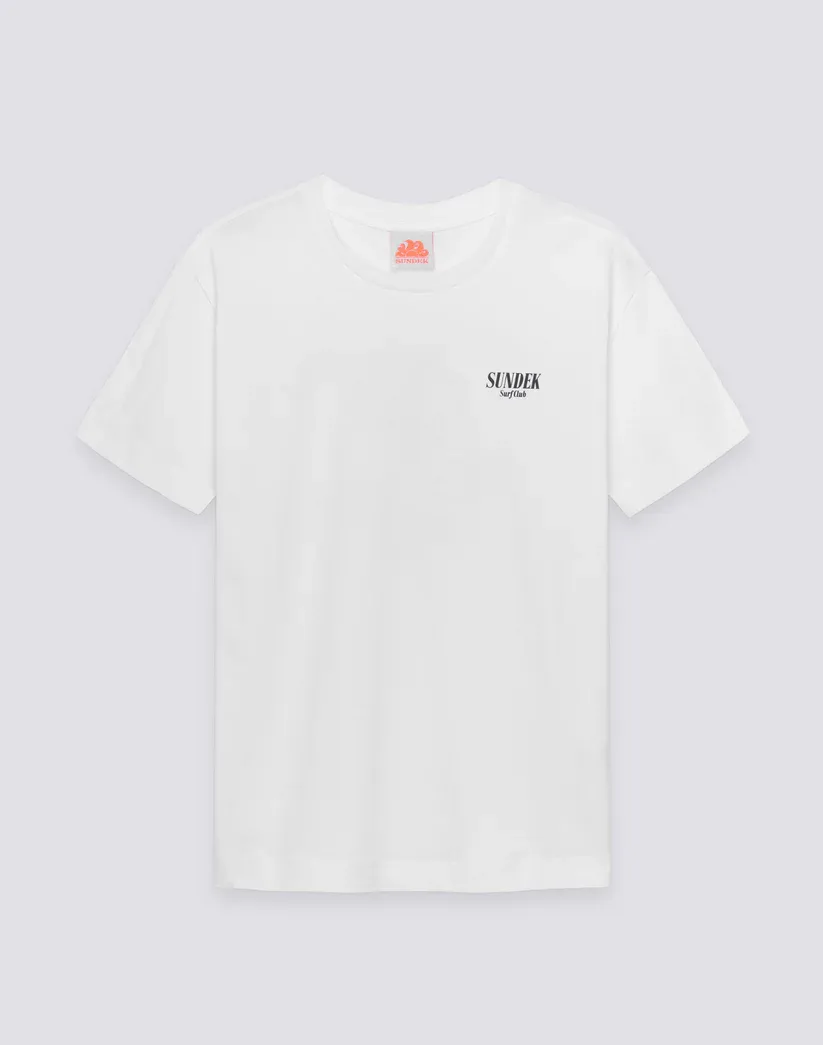 SUNDEK WOMEN COMFORT T-SHIRT - WHITE