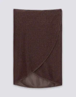 SUNDEK WOMEN LUREX SARONG - COFFEE