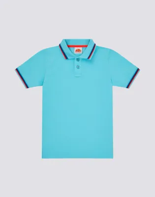 SUNDEK BOYS' MINI BRICE PIQUÉ POLO SHIRT - LUNAR