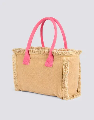 SUNDEK WOMEN STONE-WASHED TOTE BAG - DURIAN