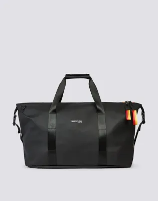 SUNDEK MEN BAG WITH WELDED ZIP AND ADJUSTABLE HANDLES  - BLACK