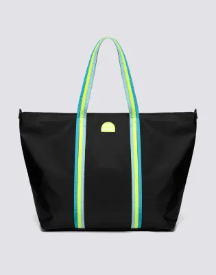 SUNDEK MEN BON - BEACH BAG WITH RAINBOW DETAILS