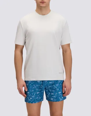 SUNDEK MEN'S CREW NECK T-SHIRT IN TECHNICAL JERSEY