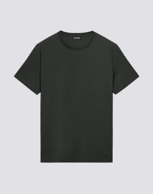 SUNDEK MEN'S CREW NECK T-SHIRT IN TECHNICAL JERSEY - PINE