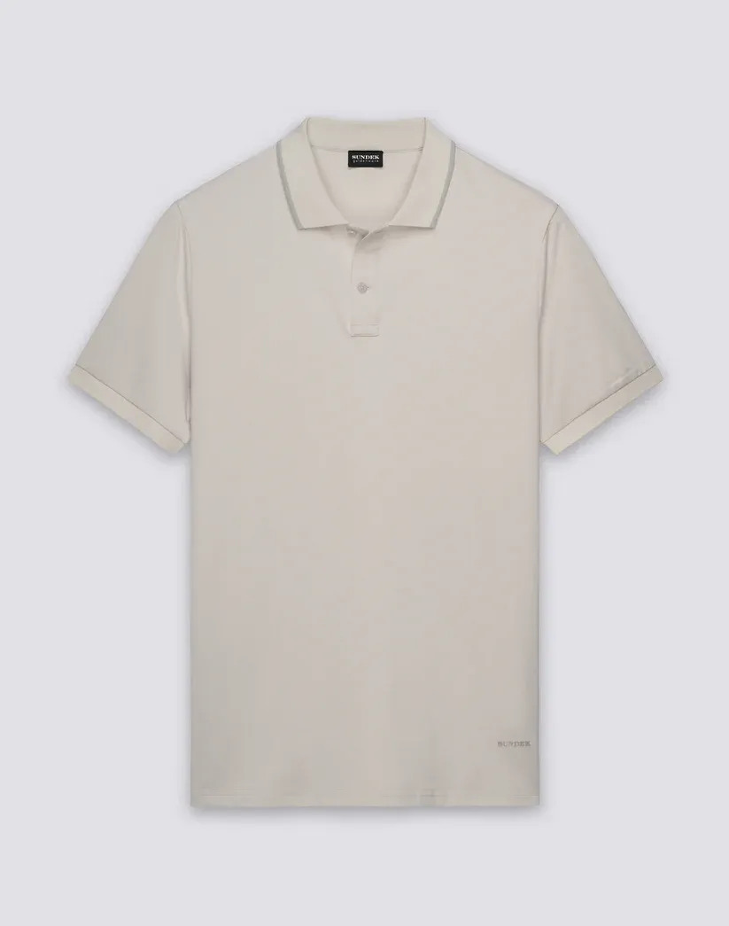 SUNDEK MEN'S POLO SHIRT IN TECHNICAL JERSEY