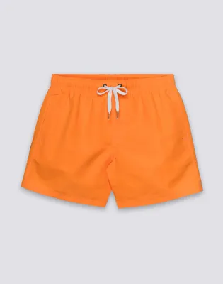 SUNDEK MEN ICONIC TAFFETA MEN'S SHORT ELASTIC WAIST SWIMSUIT - ENERGY
