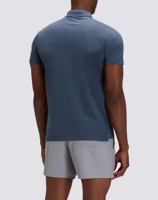 SUNDEK MEN GARMENT DYED T-SHIRT - NAVY