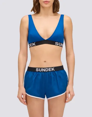 SUNDEK WOMEN LULIN - STRETCH WAIST SWIM SHORTS - COSMO
