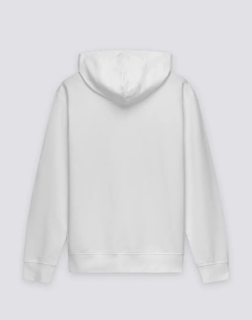 Sundek Men's Off-White Unbrushed Hoodie With Kangaroo Pocket