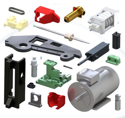 Machine parts - Spare parts - Sale