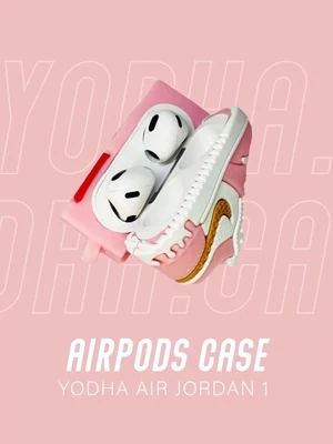 Airpods Case Sneaker | Pink Ice Cream