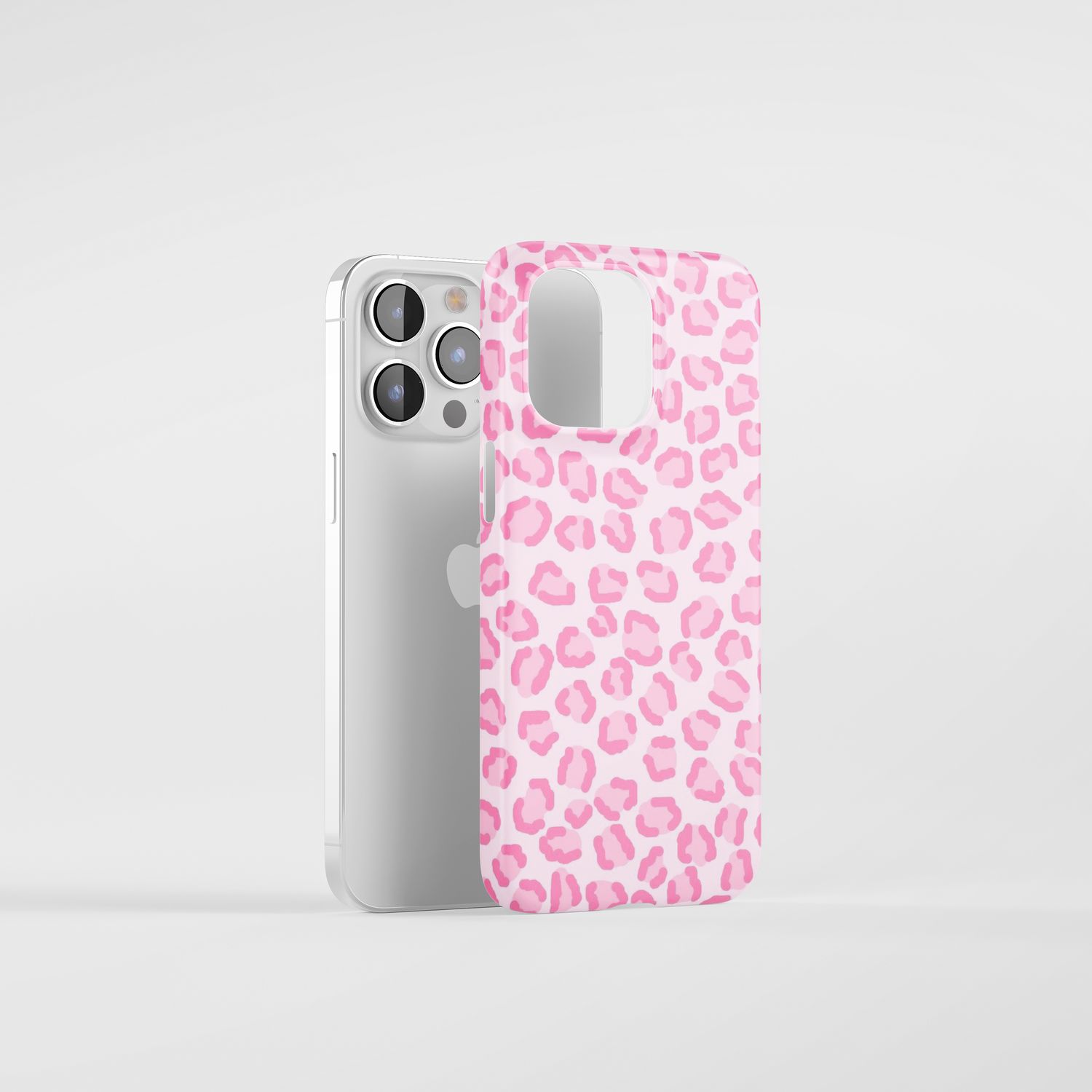 Pink Leopard Premium Snap Case | Fade Proof Print | for iPhone 15 14 13 12 | Samsung Galaxy S24 S23 S22 S21 | Google 4 3 2 | One Plus