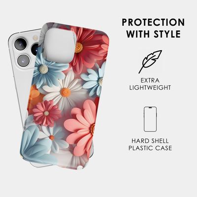 Carnation Premium Snap Case | Fade Proof Print | iPhone | Samsung | Google | One Plus