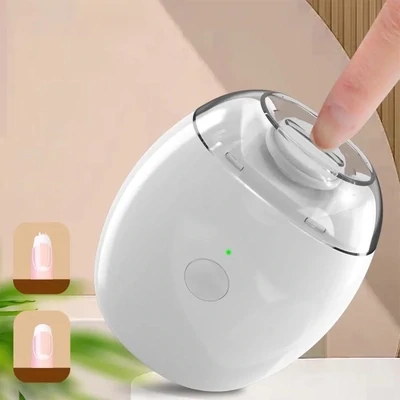 USB Automatic Electric Nail Clipper Nail Trimmer Grinder Polisher Manicure Pedicure Tools Low Noise Safe Adult Kids Nursing Care