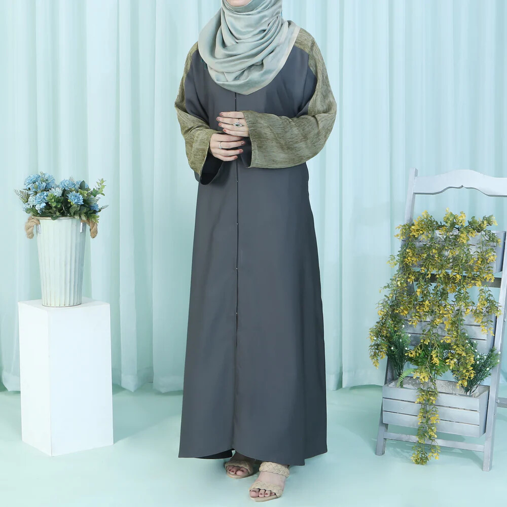 Sea green Abaya