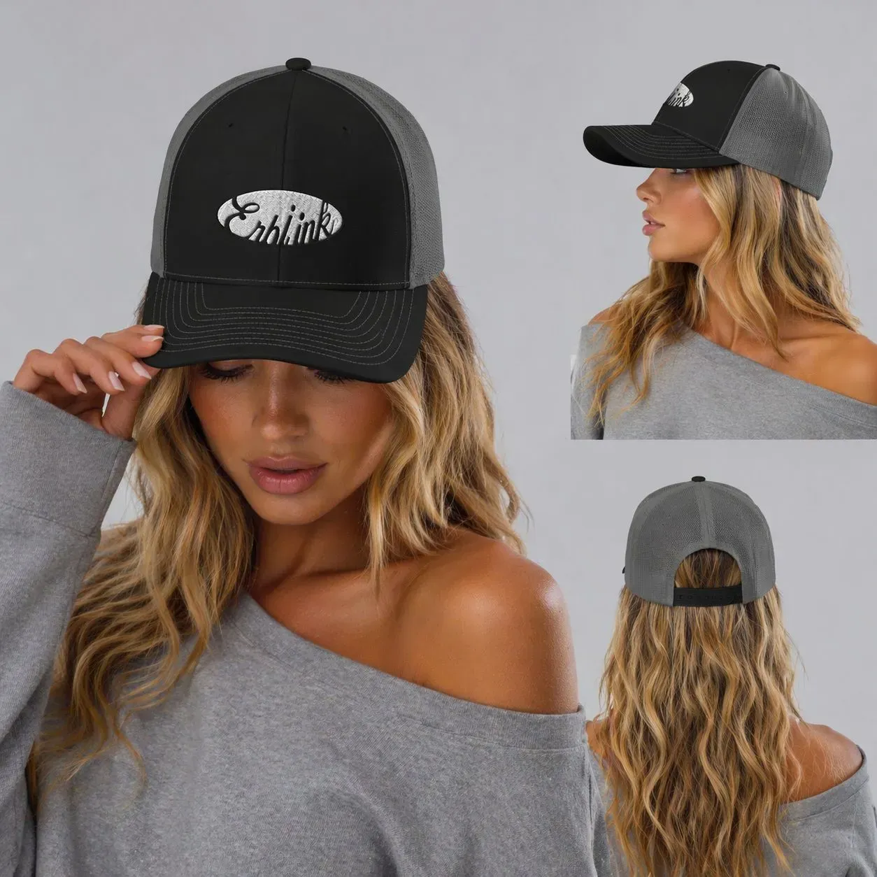 Embroidered Trucker Cap