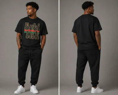 Erbi Ink 69 Pattern Tee