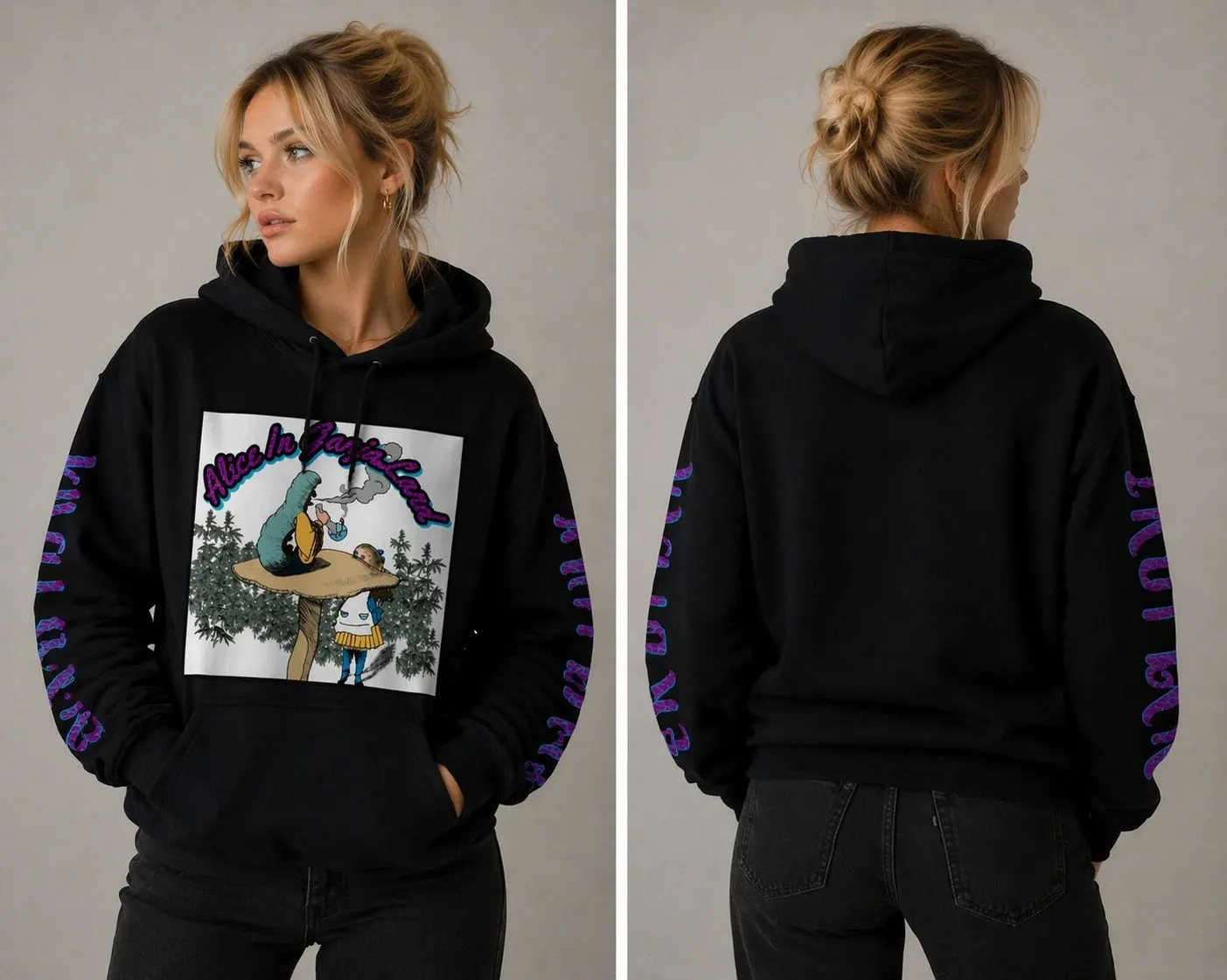 Alice in GanjaLand Hoodie