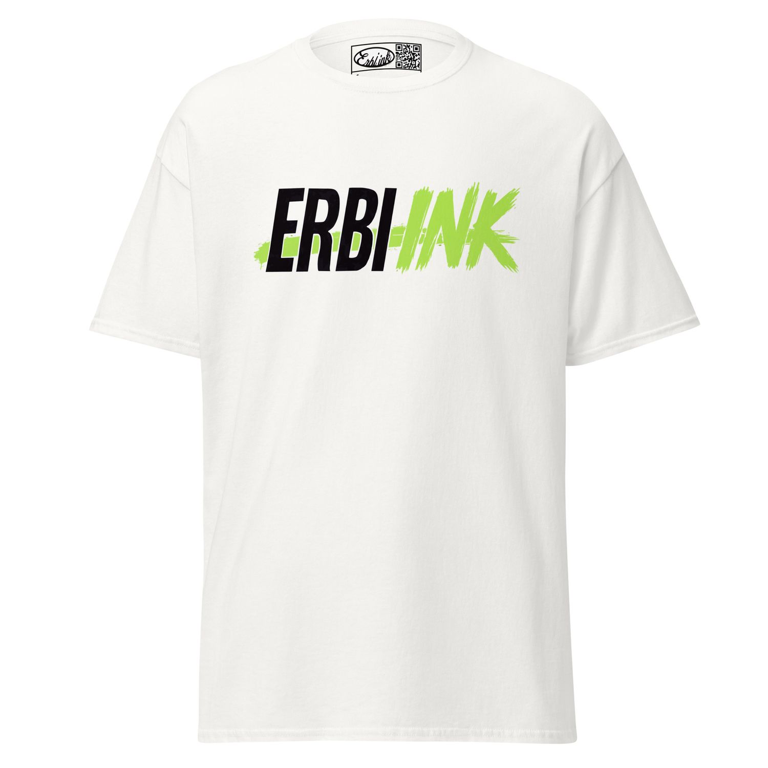 Erbi Ink Black Brush Stroke Tee