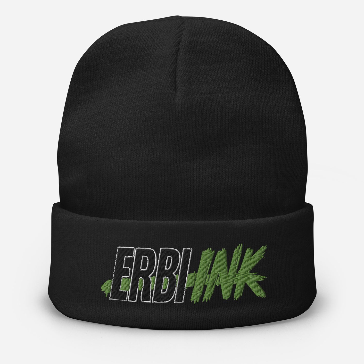 Erbi Ink Brush Stroke Beanie