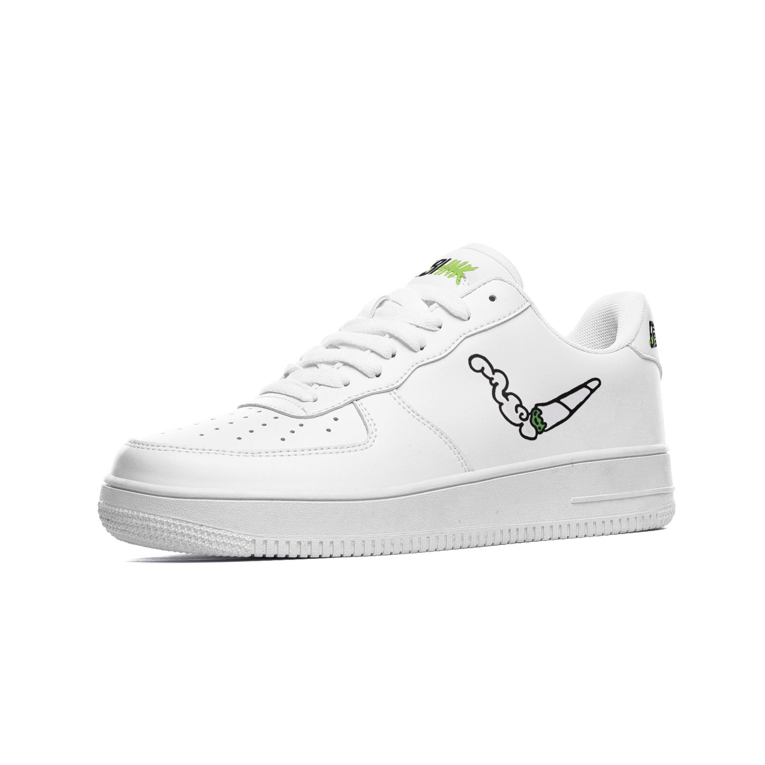 Erbi Ink Low Top Leather Sneakers