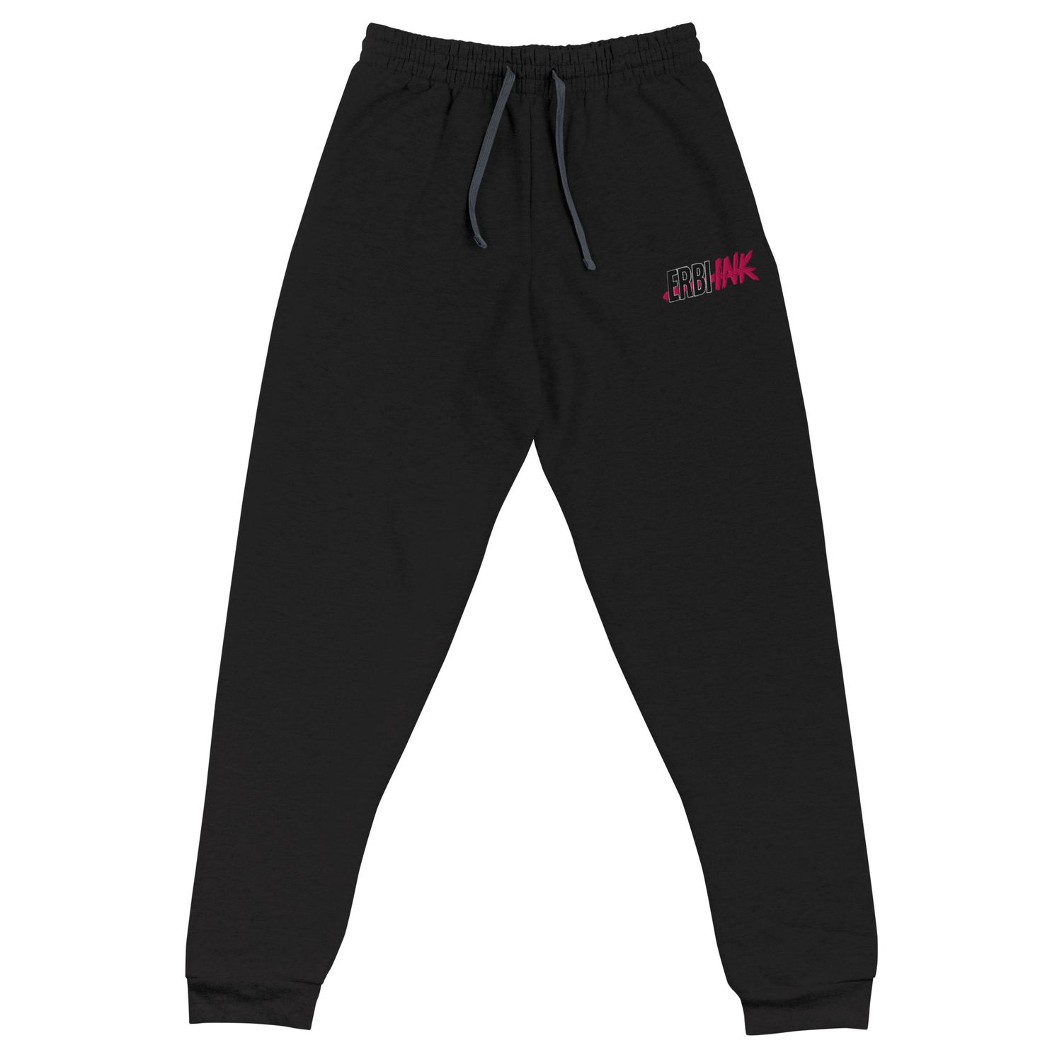 Pink Logo Embroidered Joggers