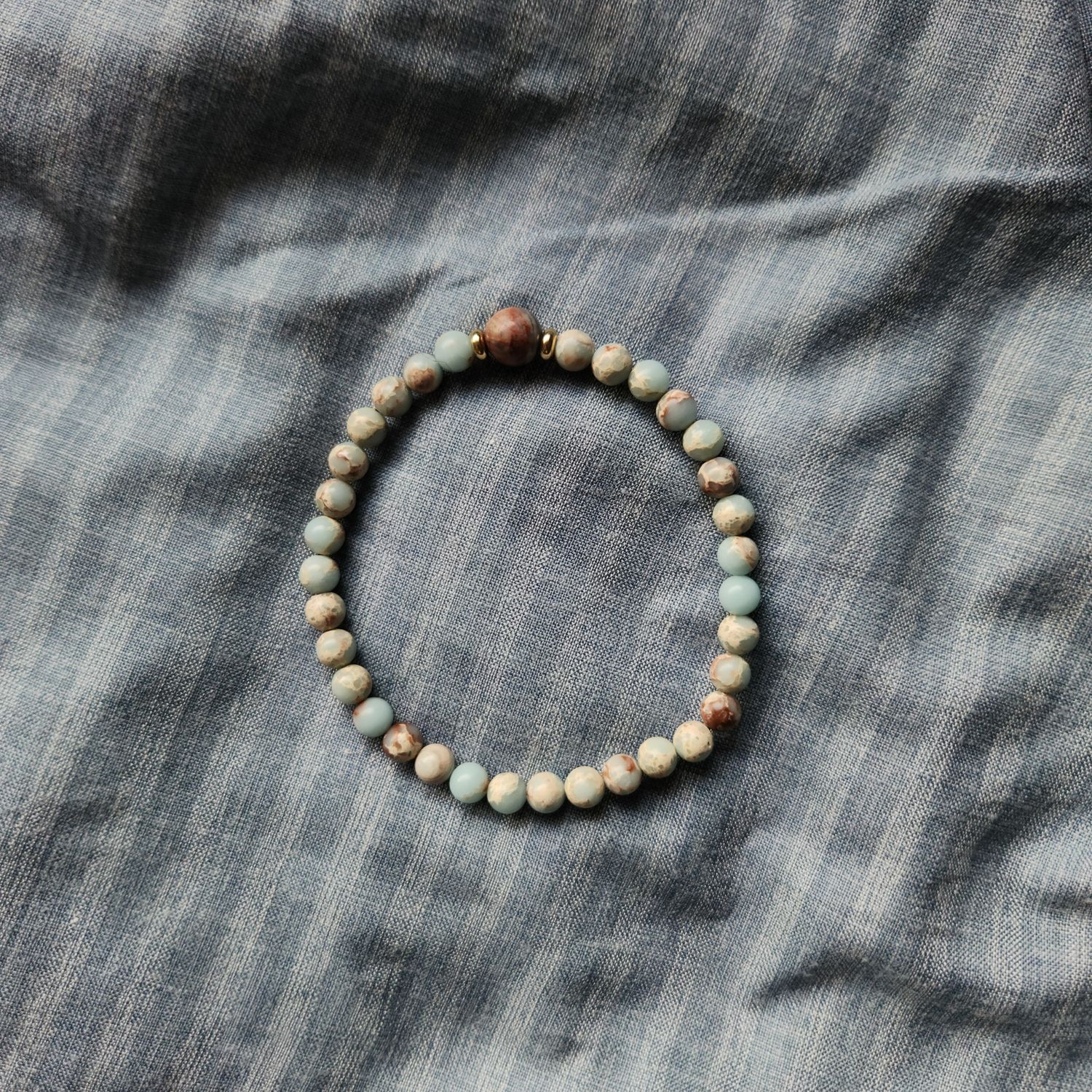 Aqua Terra Jasper Travel Mini Tasbih