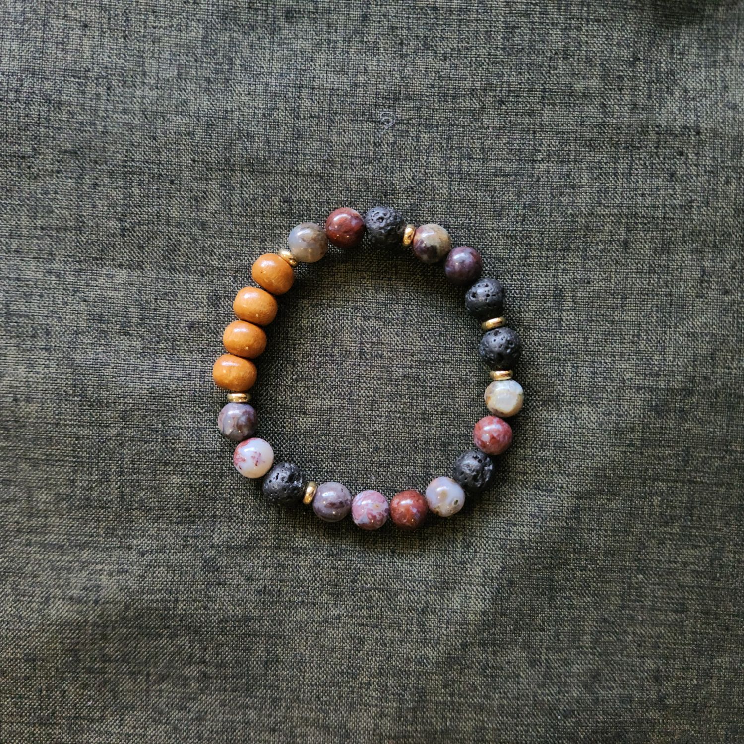Red Lightning Agate Sunan Al Rawatib Bracelet