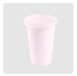 200 ml Round Plastic Disposable cup / lassi glass 1500pcs
