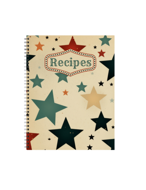 Circus Theme Recipe Book - Stars
